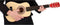 Gitaar 76 cm hout