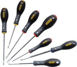 Stanley FatMax - 7-Delige Schroevendraaierset - Chroom vanadium staal - Zwart