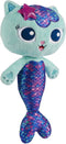Gabby's Poppenhuis - Meerminkat Knuffel met licht en geluid - 33 cm