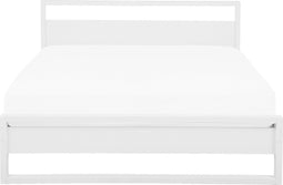 GIULIA - Tweepersoonsbed - Wit - 160 x 200 cm - Dennenhout
