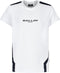 Ballin Amsterdam - Jongens Slim Fit T-shirt - Rubber logo - Wit - Maat 140