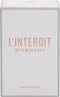 Givenchy L'Interdit Eau de Toilette Spray 80 ml