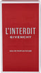 Givenchy L'Interdit Rouge Eau de Parfum 80 ml - Damesparfum