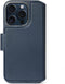 DECODED iPhone 15 Pro Max - Detachable Wallet Case - 2-in-1 Magnetisch Afneembaar Hoesje - Hoogwaardig Europees Leer - True Navy Blauw