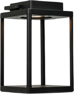 Dyberg Larsen Lucca - Lantaarn - Zwart - Ø 15 cm hoogte 24 cm