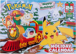 Jazwares Pokémon - Advent Kalender - 24-Pack Battle Figures met accessoires