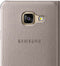 Samsung Galaxy A3 (2016) - Flip Wallet - Zacht leer-look materiaal - Goud