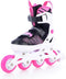 Tempish GOKID - Inline Skates - Verstelbaar 37-40 - Wit Roze