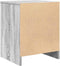 vidaXL - Nachtkastjes - 2 - st - met - lade - 40x34x50 - cm - grijs - sonoma - eiken