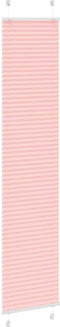 vidaXL - Plissé - rolgordijn - 50x200 - cm - stofbreedte - 49,4 - cm - polyester - roze