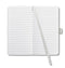 notitieboek Sigel Jolie Sense 95x180mm hardcover gelinieerd wit SI-JN506