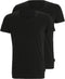 Sloggi 24/7 Shirt - O-hals - 2-pack - Zwart