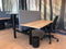 Duo bench elektrisch verstelbaar zit/sta bureau Teez breed 180CM diep 80/80CM bladkleur Speciale Kleur framekleur Wit (RAL9010)