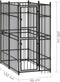 vidaXL - Hondenkennel - 5,53 - m² - staal