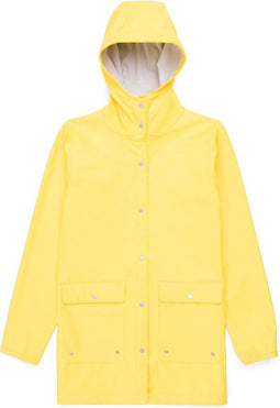 Herschel Supply Co. Parka Dames - Fishtail Regenjas - Waterproof - Cyber Yellow