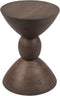 StarFurn Bijzettafel Ron Bruin Ø30cm