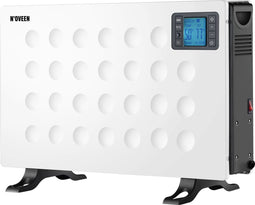 Noveen CH8000 - Convectorkachel - 2000W met LCD display en 24-uurs timer - Wit