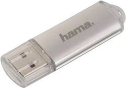 Hama Laeta - USB-stick 128GB - USB 2.0 - Zilver