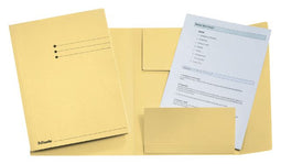 Dossiermap esselte manilla 3-klep geel