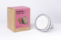 Parus by Venso E27 "Cultura" Kweeklamp 18W 60°, verbeterde fotosynthese en hogere chlorofylvorming, LED groeilamp, groeilicht voor kruiden, groenten en bloeiende planten