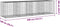 vidaXL - Schanskorf - 400x100x100 - cm - gegalvaniseerd - ijzer - zilverkleurig