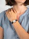Fossil Carlie ES4502 - Dameshorloge 28 mm - Witte parelmoeren wijzerplaat - Rosékleurig