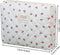 SC Travel Essentials - 3-delige Make-up Tas Set - Eco-vriendelijk Katoen - Gewatteerde Gebloemde