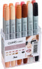 COPIC Marker Ciao Set 12 Stuks Huidskleuren - Stiften Set Alcoholbasis - Markerset - Professionele Markers