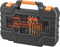 BLACK+DECKER A7231-XJ - 76-delige bits en borenset - Opbergkoffer (1 stuk)