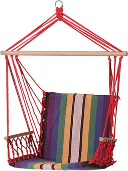 Hangmat Multicolour Rood 100 x 50 x 3 cm