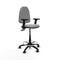 Piqueras y Crespo B2D01RP - Bureaustoel - Hoogteverstelbaar met armleuning - Lichtgrijs