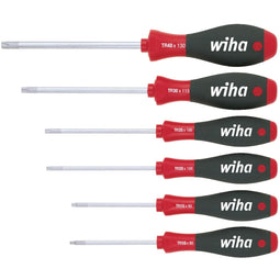 Wiha Schroevendraaierset SoftFinish TORX® Tamper Resistant - 6-delig - 24506