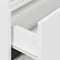 vidaXL - Kasten - met - 2 - lades - 2 - st - 60x31x40 - cm - bewerkt - hout - wit