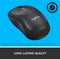 Logitech M220 Silent - Draadloze Muis - 90% stiller - Grijs