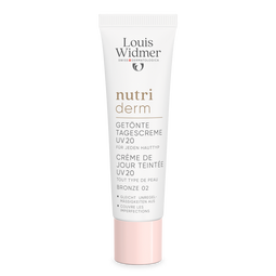 Louis Widmer Nutriderm Getinte Dagcrème UV 20 Bronze 02 licht geparfumeerd
