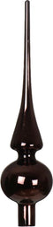 Piek glas d6h26 cm zwarte truffel R