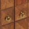 vidaXL - Ladekast - 70x35x70 - cm - massief - acaciahout - honingbruin