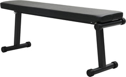 vidaXL - Opvouwbare - Halterbank - 100 - kg - Zwart - 107x27x41 - cm - Staal