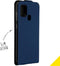 Accezz Galaxy A21s - Flipcase - Kaarthouder - Blauw