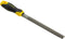 Stanley Halfronde Vijl Bastaard 200 mm - Grof Vijlwerk - Ergonomische Handgreep