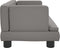 vidaXL - Hondenmand - 60x40x30 - cm - kunstleer - grijs