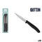 Schiller messenset Quttin Basic Zwart Zilverkleurig Roestvrij staal 9 cm 4 Onderdelen (18 Stuks)