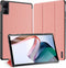 Dux Ducis Domo Bookcase - Tablet Hoes voor Xiaomi Redmi Pad - Kunstleder - Roze