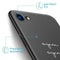 iMoshion Hoesje Geschikt voor iPhone SE (2022) / SE (2020) / 8 / 7 Hoesje Siliconen - iMoshion Design hoesje - Zwart / Wijnen Wijnen Wijnen