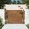 vidaXL - Poort - 105x105 - cm - cortenstaal