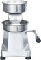 vidaXL - Hamburgerpersmachine - met - 500 - scheidingsbladen - 13 - cm - aluminium