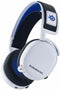 Headphones with Microphone SteelSeries Arctis 7P+ Black Blue White Gaming Bluetooth/Wireless