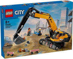LEGO City - Gele graafmachine - 360 graden draaibare cabine