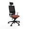 Bureaustoel met hoofdsteun Piqueras y Crespo 4B066N1 Bruin