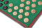 Wegiel DAM-100-WD - Houten Dambord met Inlegblad - 40 x 40 cm (set van 40)